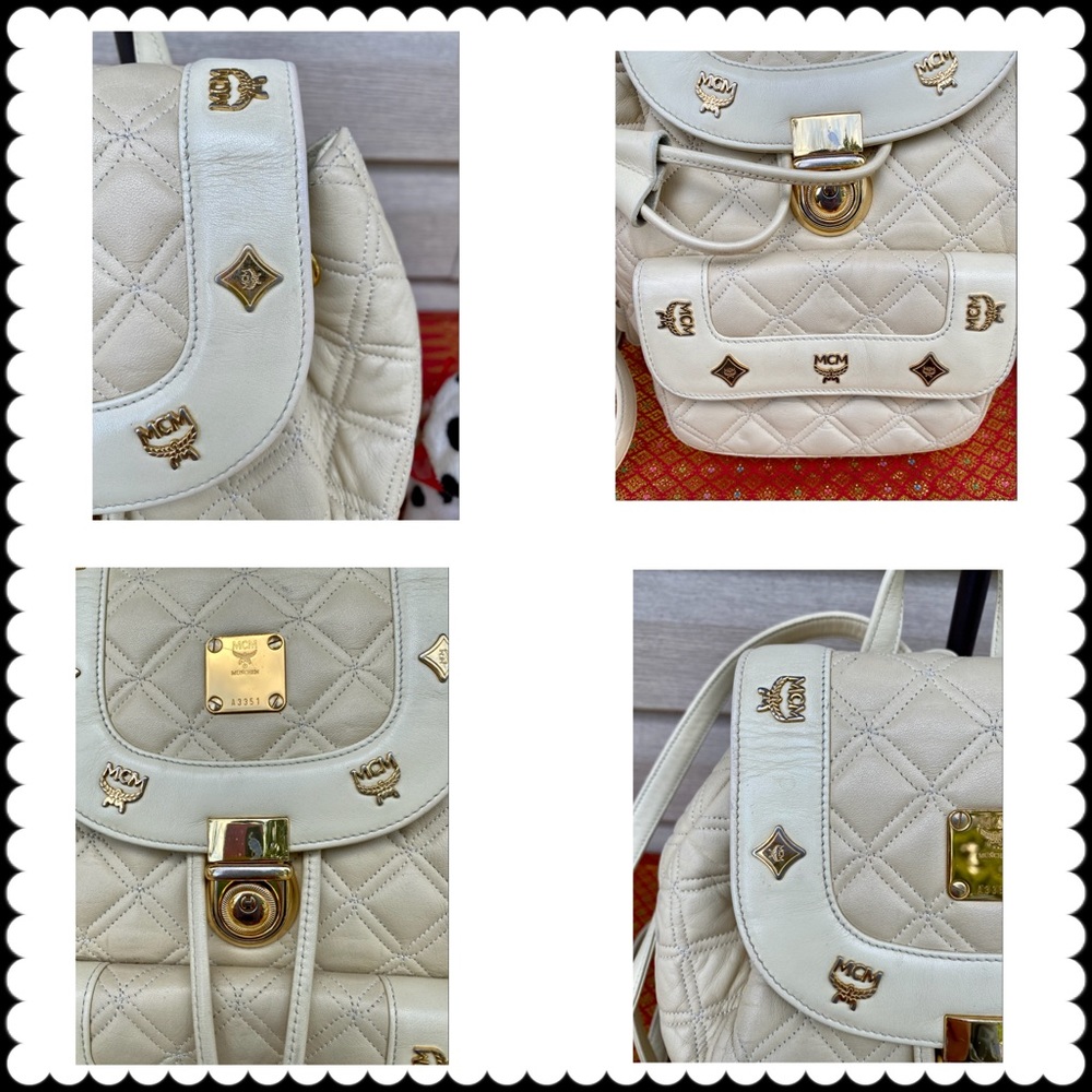 MCM Mini Stark Studded Backpack - Picture 8 of 14